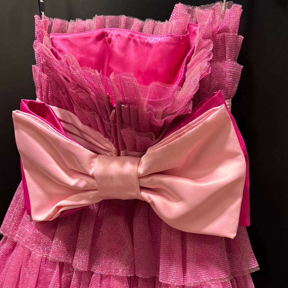 Betsey Johnson Pink Ruffled Dress - Picture 5 of 7